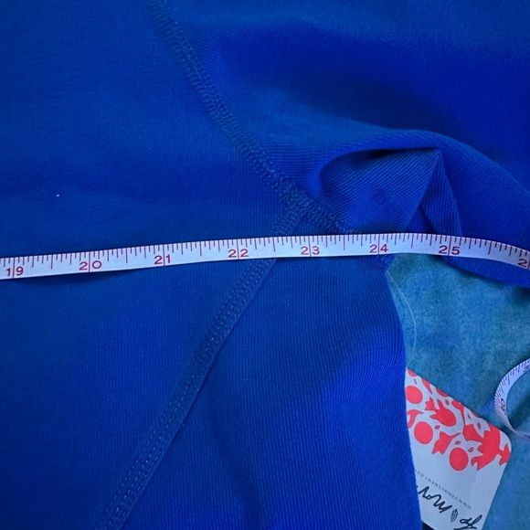 NWT FP Movement Post Up Rugby Layer Long Sleeve Top in Stellar Blue - Picture 8 of 8